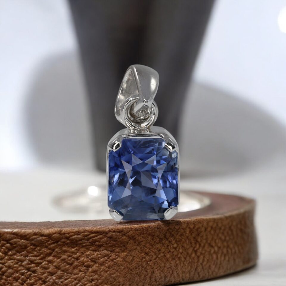 Blue Sapphire Pendant