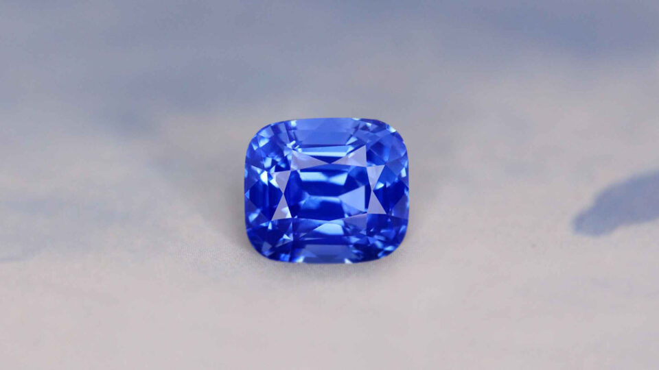 Cornflower Blue Sapphire Ring