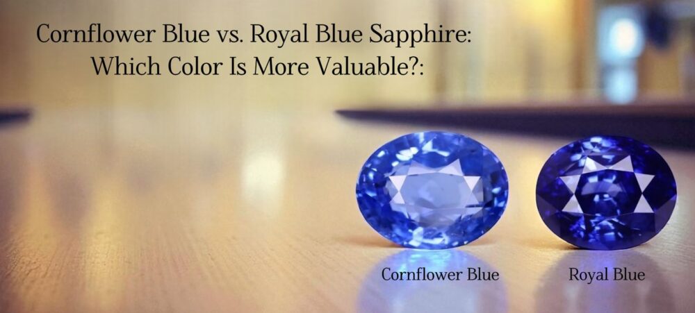 Cornflower Blue vs. Royal Blue Sapphire
