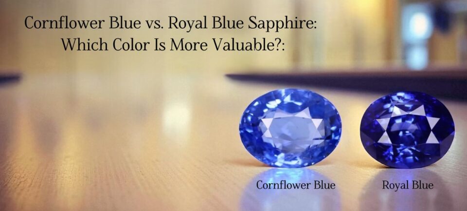 Cornflower Blue vs. Royal Blue Sapphire