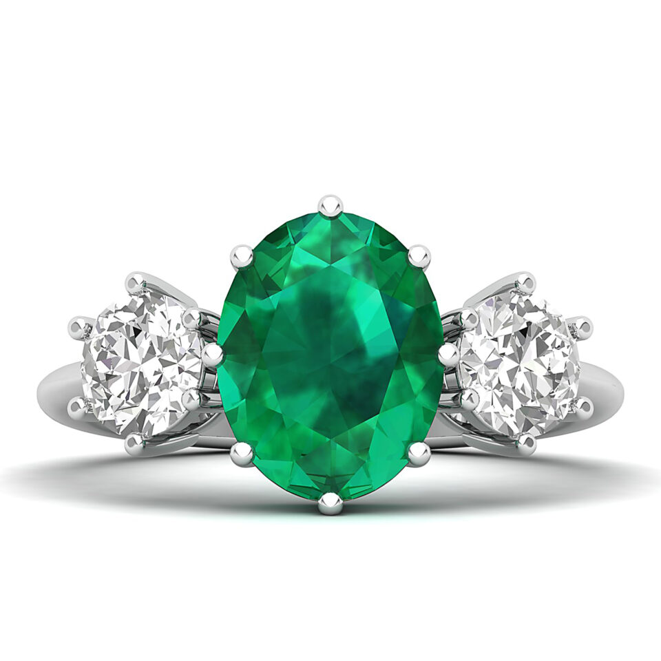 Myriad Of Love Trilogy Emerald Ring