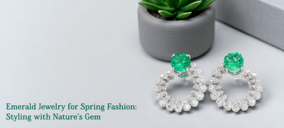 Emerald Jewelry for Spring Fashion Styling with Nature’s Gem