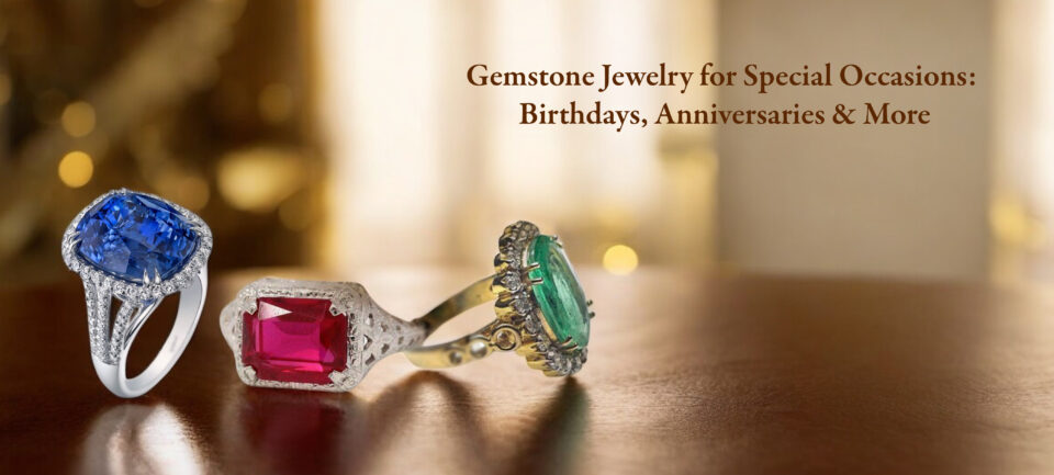 Gemstone Jewelry for Special Occasions Birthdays, Anniversaries & More