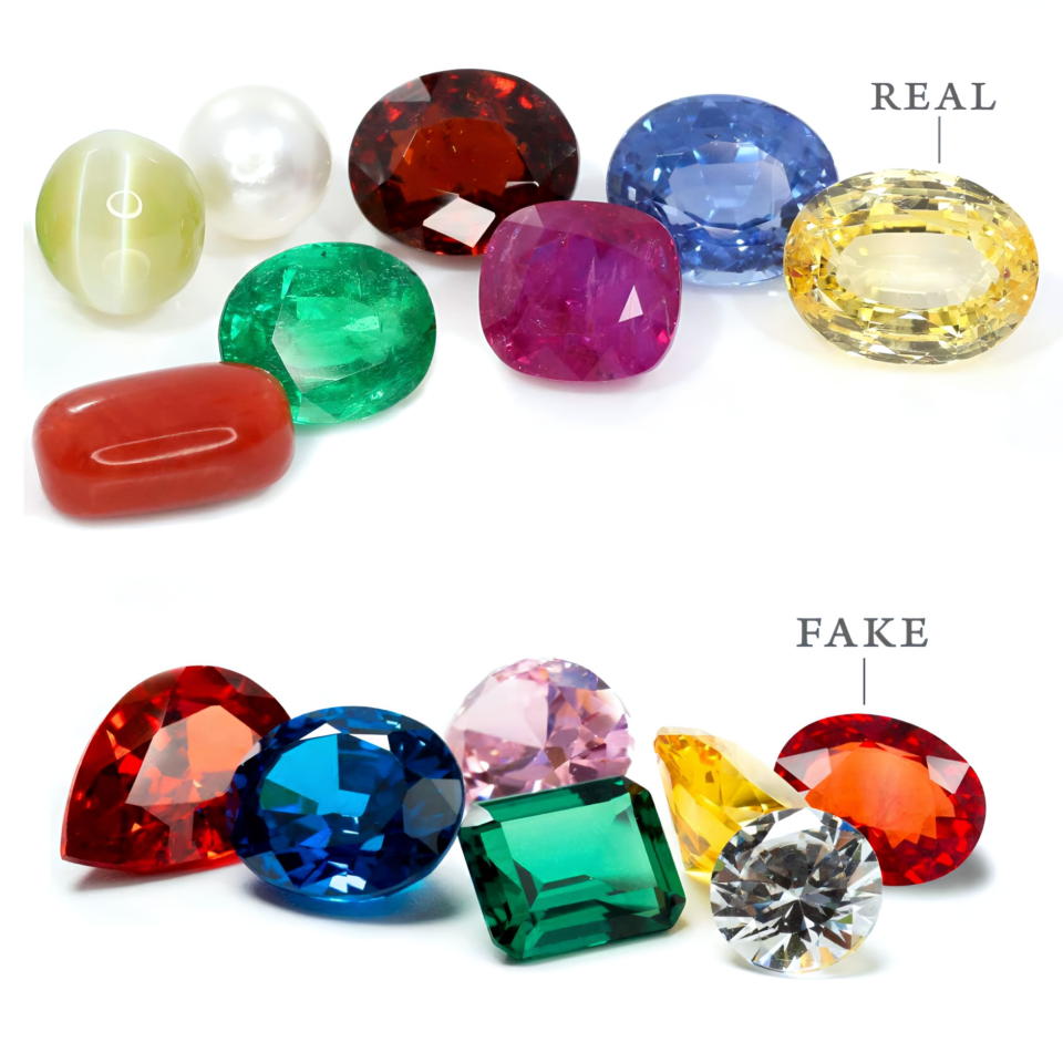  Real vs Fake Gemstone